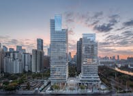 Aedas-Designed Guangzhou Vanke Centre— A Lighting Box on the Banks of the Pearl River