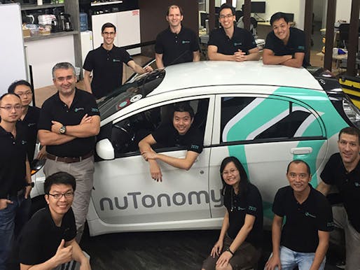 The nuTonomy team, a spinoff from MIT's research collaboration with the government of Singapore. Image via spectrum.ieee.org.