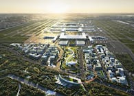 Aedas, China Northwest Architectural Design & Research Institute Co. Ltd. and Shanghai Municipal Engineering Design Institute (Group) Co., Ltd. Won the T5 Terminal Mixed-Use Business Architectural Design