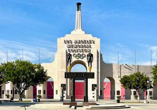 The Los Angeles Memorial Coliseum. Image by CanonStarGal via <a href="https://commons.wikimedia.org/wiki/File:LA_Coliseum_Dec_23_2022.jpg">Wikimedia Commons (CC BY-SA 4.0)</a>