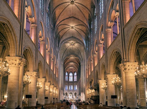 Notre Dame Cathedral. Image via flicker user Pedro Szekely.
