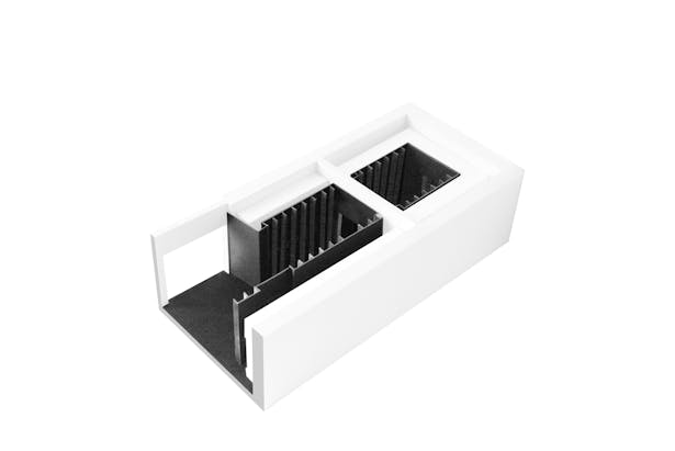 Physical model_north pavilion fitting_isometric view