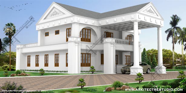 Kerala Home Design Luxury Homes Arkitecture