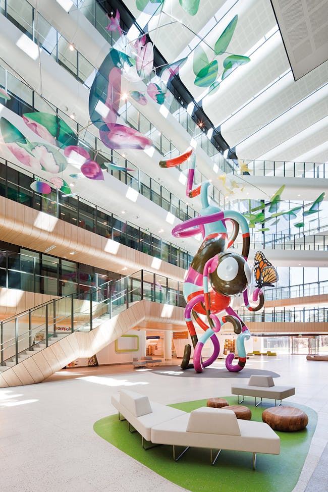 International Interior Design award: Billard Leece Partnership & Bates Smart with HKS, with The Royal Children's Hospital, Melbourne, Australia 