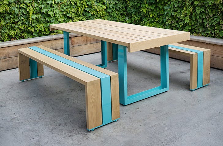 SR Outdoor Table Set; Photo: Dylan+Jeni Photography
