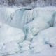 Niagara Falls frozen. Credit: Lindsay Dedario / Reuters