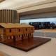 Noero Architects, '180 Square Meters', two wood models