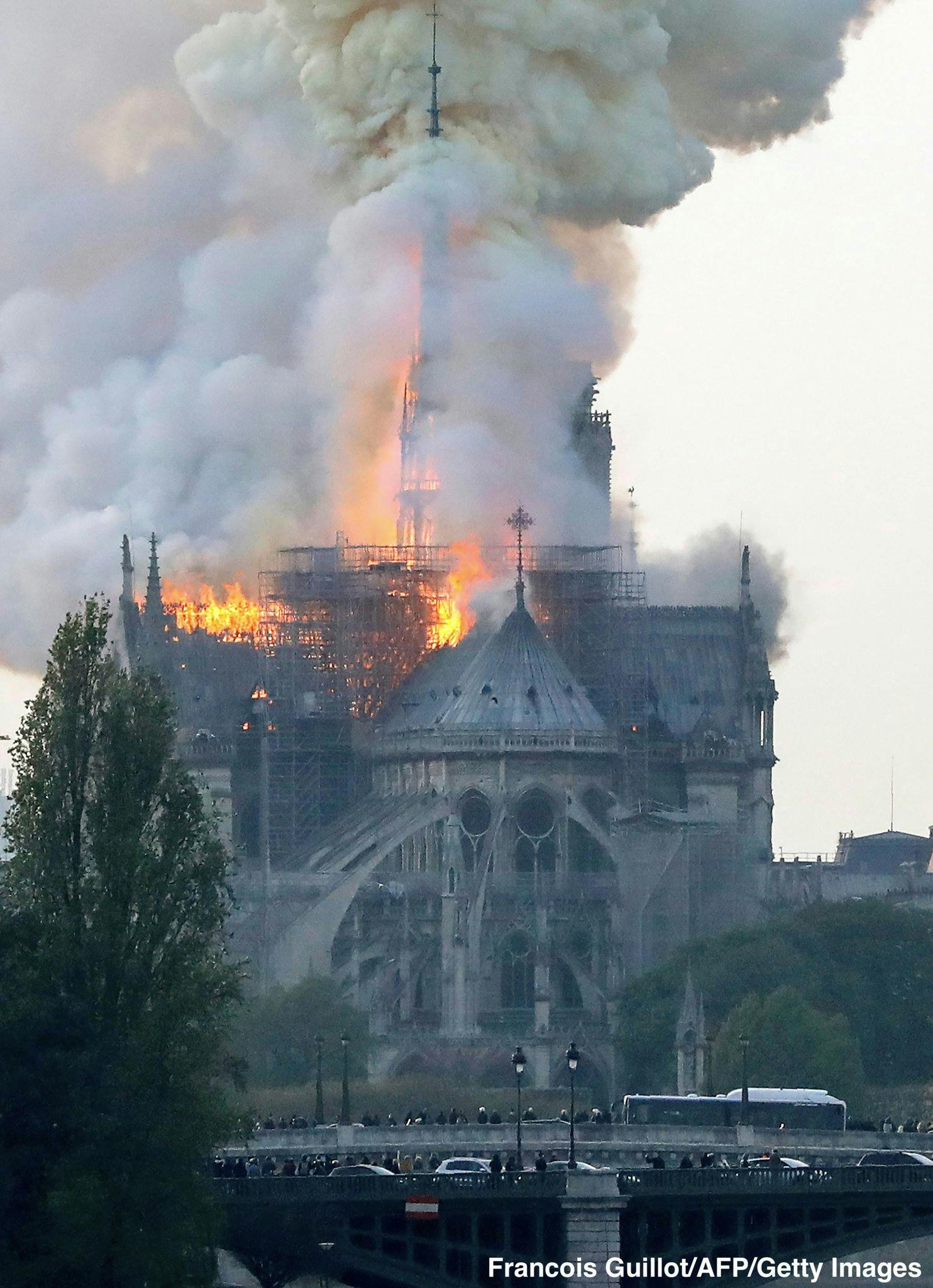 Fire breaks out at Notre Dame Cathedral in Paris | News | Archinect