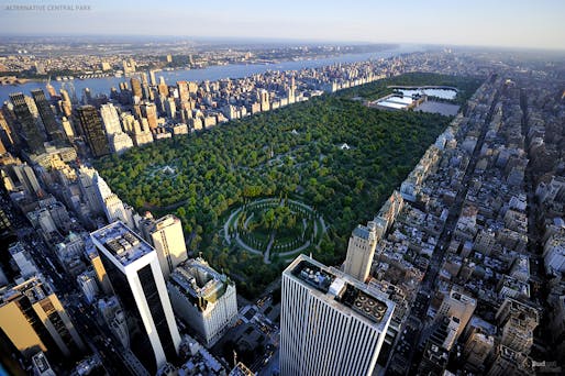 Rendering of John J. Rink's Central Park submission Image © Budget Direct 