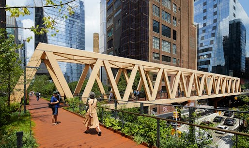 High Line Moynihan Connector by SOM and Field Operations. Photo: Lucas Blair Simpson © SOM.