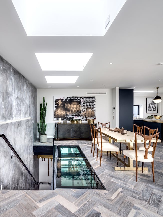 The Strand, Gatti House – Apartment 4 in London, UK by PEEK Architecture + Design; Photo: Simon Maxwell / Alex Maguire