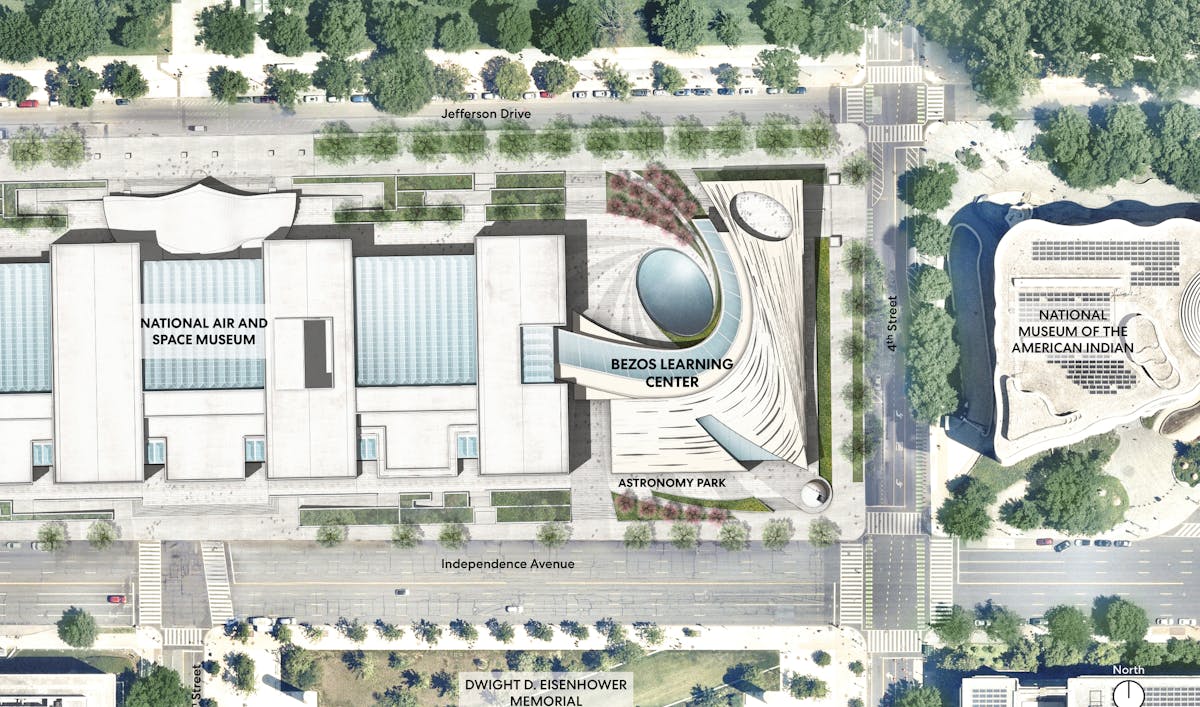 Perkins&Will will design the new Bezos Learning Center for the National Air and Space Museum | News