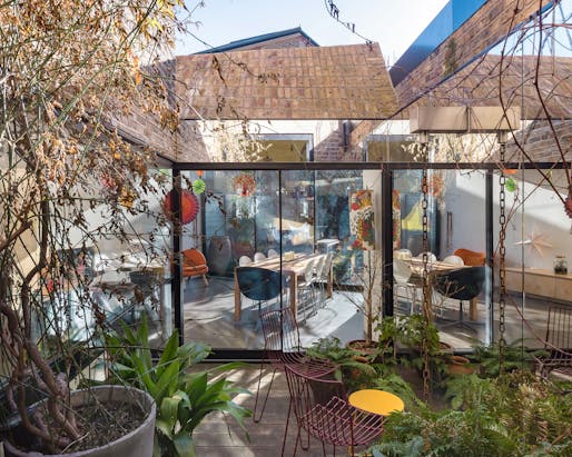 The Secret Garden by Sanei Hopkins Architects. Photo credit: Peter Landers