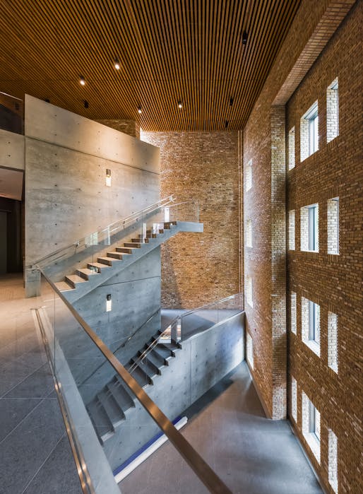 Interior of Tadao Ando's new Wrightwood 659 art space in Chicago. © Jeff Goldberg/Esto
