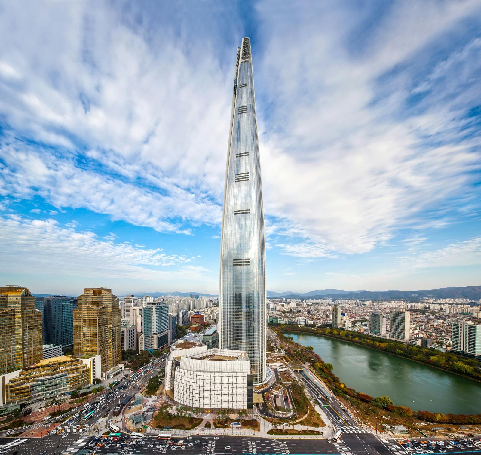Seoul's Lotte World Tower now the 5th tallest tower in the ...