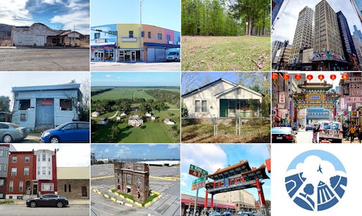 The 11 sites on the 2023 list of America’s 11 Most Endangered Historic Places. Images via <a href="https://savingplaces.org/stories/11-most-endangered-historic-places-2023">savingplaces.org</a>.