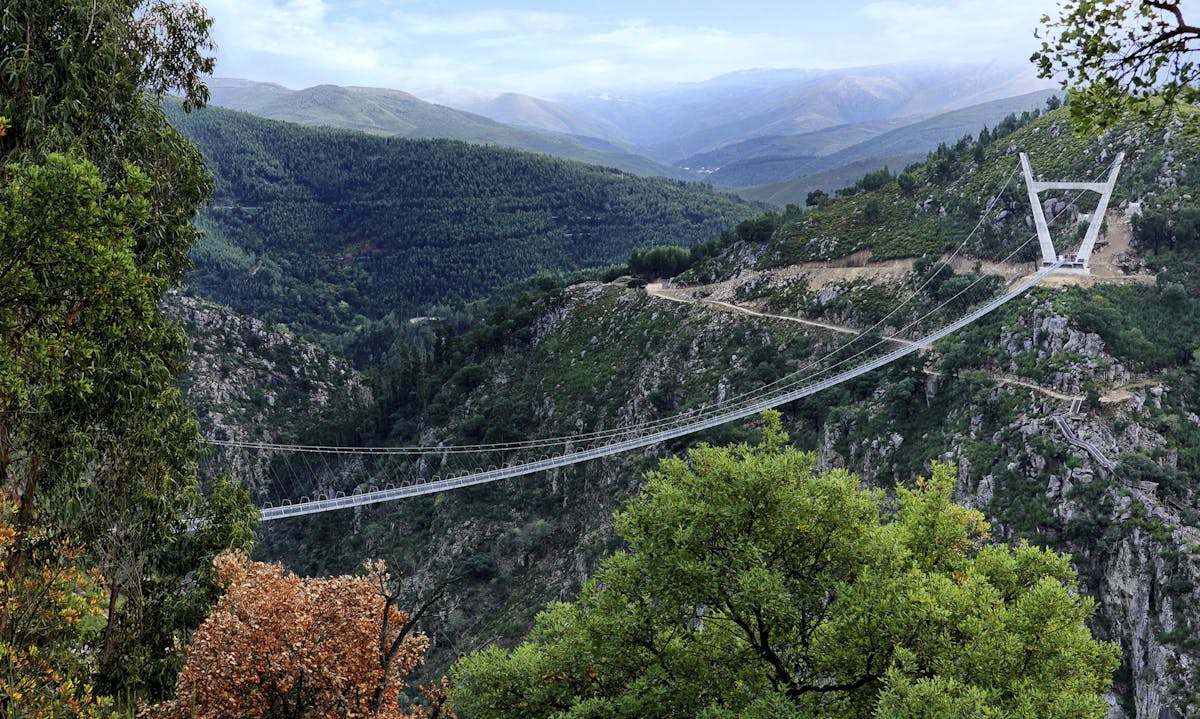 The World's Longest Pedestrian Bridge Opens In Portugal