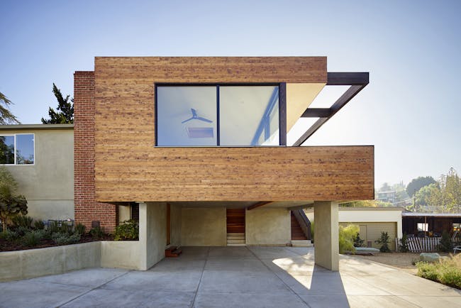 Morris House in Los Angeles, CA by Martin Fenlon Architecture; Photo: Eric Staudenmaier