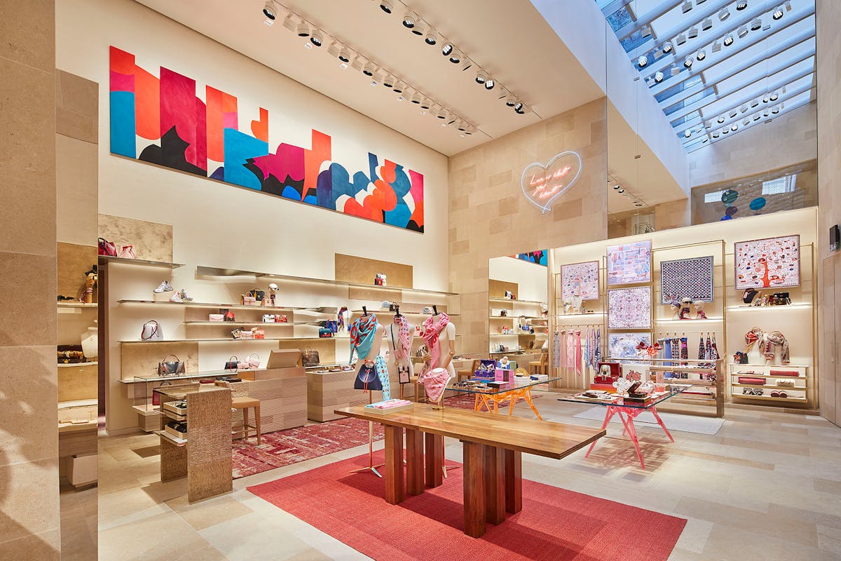 The Spectacle Store'. Louis Vuitton's Peter Marino-renovated