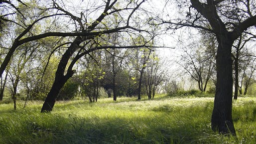 Site of the future California Indian Heritage Center in West Sacramento. Image courtesy California State Parks.