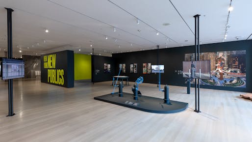 Installation view of Architecture Now: New York, New Publics, The Museum of Modern Art, New York, February 19 – July 29, 2023. ©️ 2023 The Museum of Modern Art. Photo: Robert Gerhardt.
