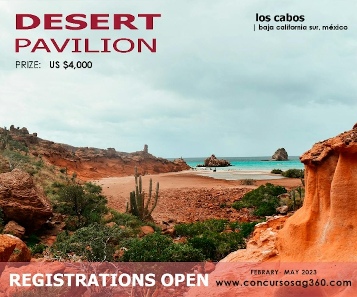 DESERT PAVILION. International Architecture Competition