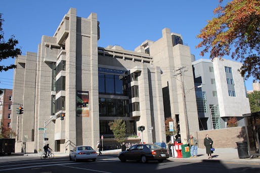 The Yale Art and Architecture Building. Photo: Sage Ross via Wikimedia Commons.