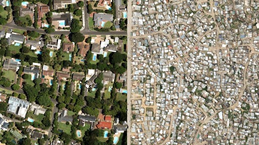Housing inequality in Cape Town. Image via waronwant.org.
