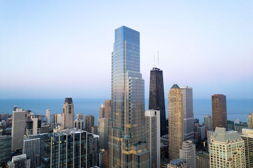 One Chicago. Image courtesy Goettsch Partners.