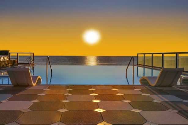 365 Ocean Sunrise Over Infinity-Edge Plunge Pool