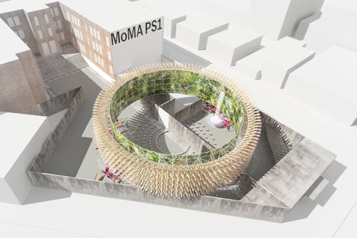 Hórama Rama by Pedro & Juana, winner of the 2019 Young Architects Program. Ana Paula Ruiz Galindo & Mecky Reuss. Mexico City, Mexico