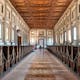 The reading room of the Biblioteca Medicea Laurenziana in Florence. Credit Susan Wright for The New York Times