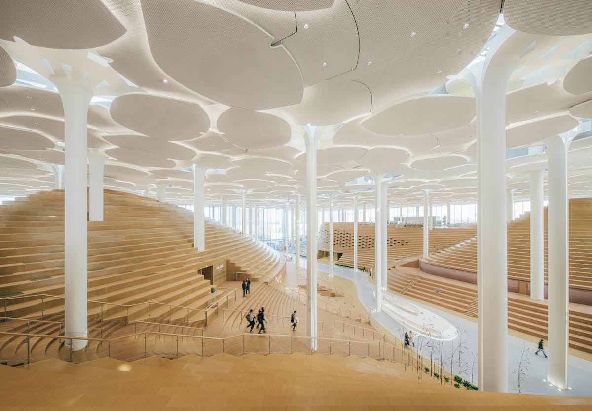 Snøhetta unveils newly completed Beijing City Library design