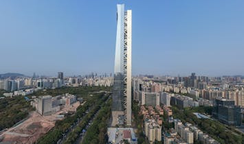 Morphosis' Shenzhen skyscraper sets world record with detached core
