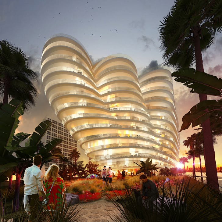 ODA's Monad Terrace in Miami. Image: Labtop