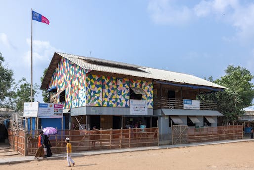 Community Spaces in Rohingya Refugee Response, Cox’s Bazar by Rizvi Hassan, Khwaja Fatmi, and Saad Ben Mostafa. Photo: Asif Salman 