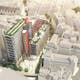 Aerial View of LSE Square by Rogers Stirk Harbour + Partners