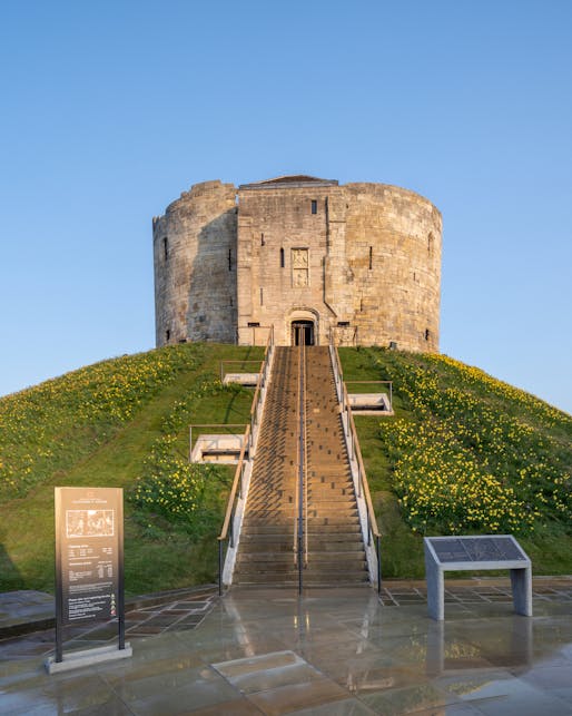 Clifford's Tower by Hugh Broughton Architects. Photo: Dirk Linder