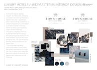 Luxury Hotels - II Level Specializing Master Program in Interior Design - Milan, Italy 