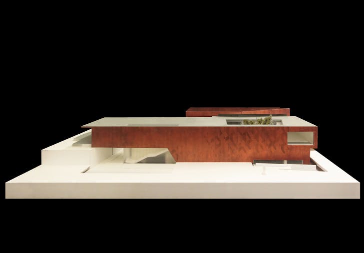 Presentation model of the Shenzhen Bay Clubhouse. Image by Studio Link-Arc, LLC