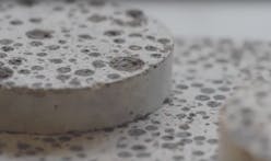 This bacteria-infused concrete "heals" when cracked