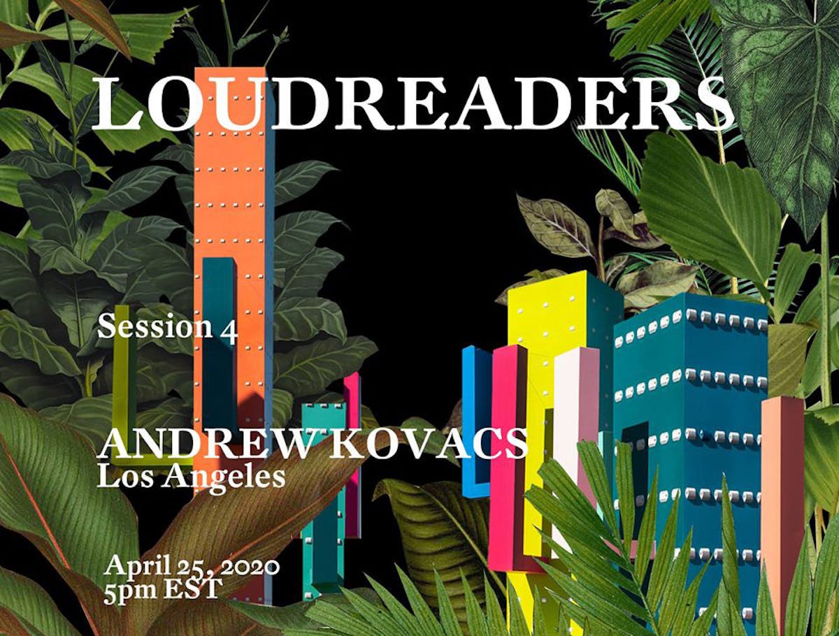 LOUDREADERS session 4: Andrew Kovacs Loudreads picture books