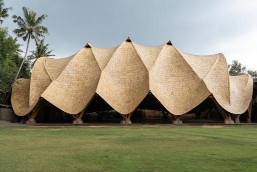 The Arc Gymnasium, Bali, Indonesia by Atelier One. Image credit: Chris Matthews