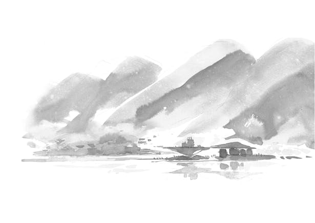 Zhu Pei's sketch©Studio Zhu-Pei
