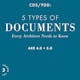 We're diving into every type of documents you’d need to know for the ARE 4.0 CDS/ARE 5.0 PDD exams. You can even download the CDS/PDD – Know Your Documents study guide at the end of the post before your exam!