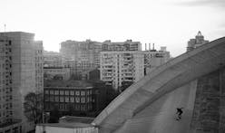 Moscow skaters reclaiming hidden spaces on top of Soviet-era buildings