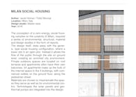 Milan Social Housing