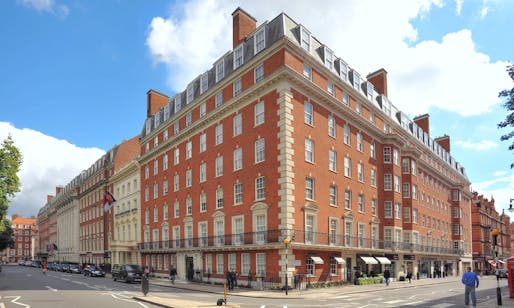  The developers of luxury flats at 20 Grosvenor Square, London, saved £9m in contributions to affordable housing under the vacant building credit policy. Image via theguardian.com.