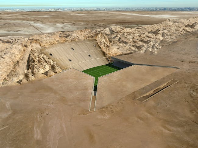Best Future Building 2012 (joint winner): The Rock Stadium, Al Ain, UAE 