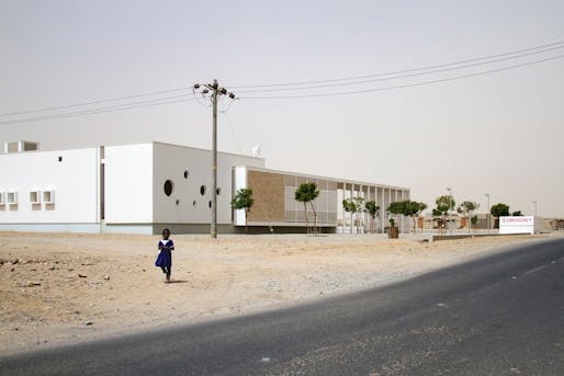BUILDINGS winner: Port Sudan Paediatric Centre by Studio Tamassociati, Italy. Photo courtesy of Zumtobel Group Award 2014.